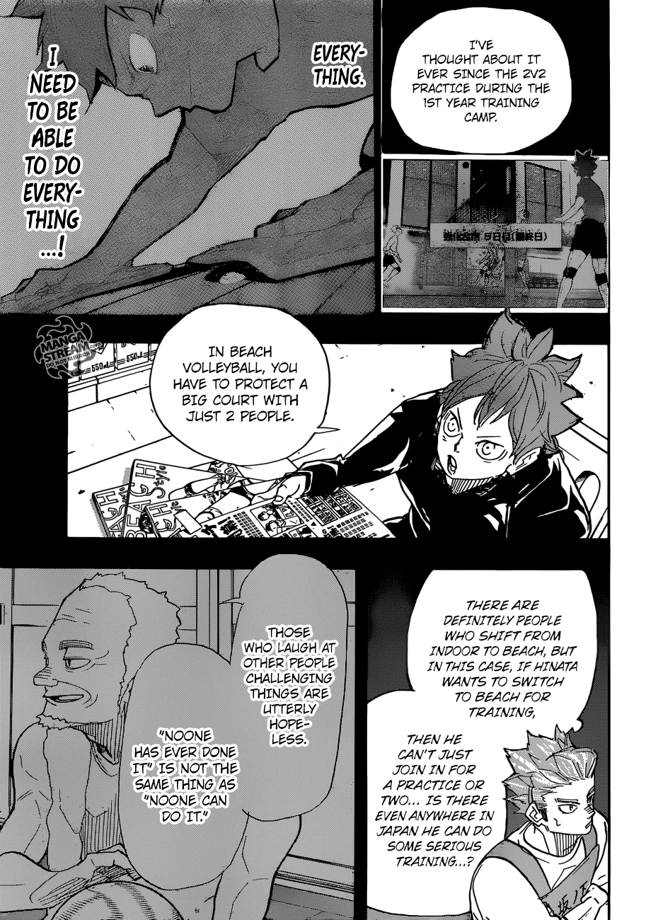 Haikyuu!!, Chapter 370 image 09